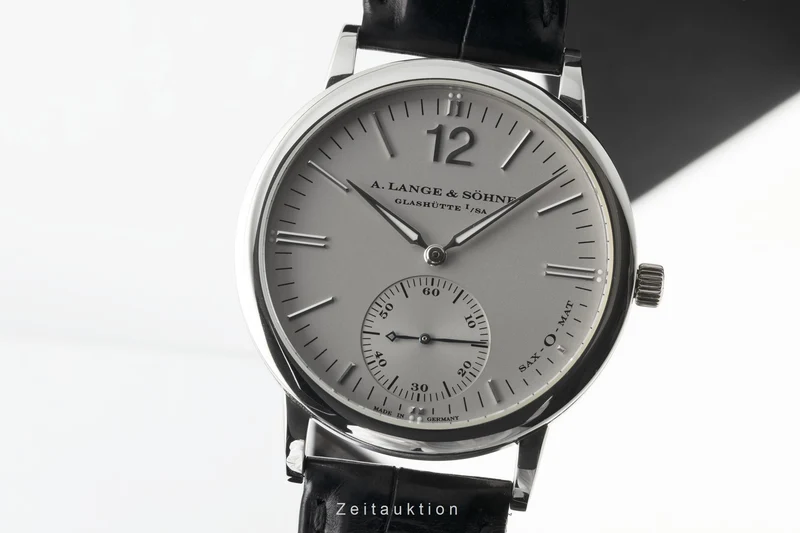 A. Lange & Söhne SAX-O-MAT platinium automatic men's watch 301.025 [2206578]