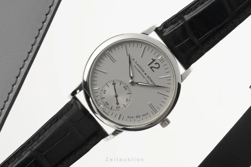 A. Lange & Söhne SAX-O-MAT platinium automatic men's watch 301.025 [2206578]