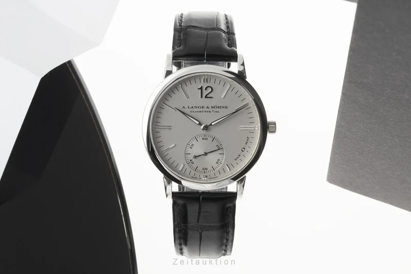 A. Lange & Söhne SAX-O-MAT platinium automatic men's watch 301.025 [2206578]