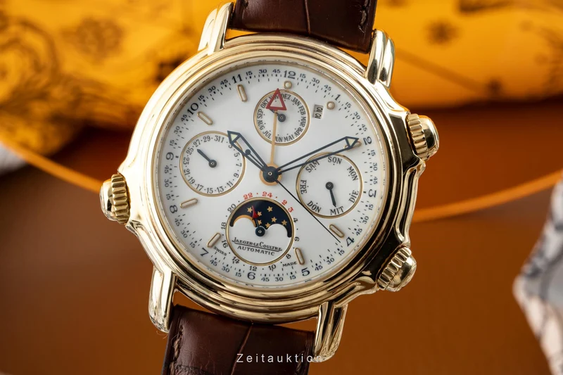 Jaeger LeCoultre Grand Réveil 18 ct gold automatic men's watch 180.1.99 LP: 42300EUR [2206557]