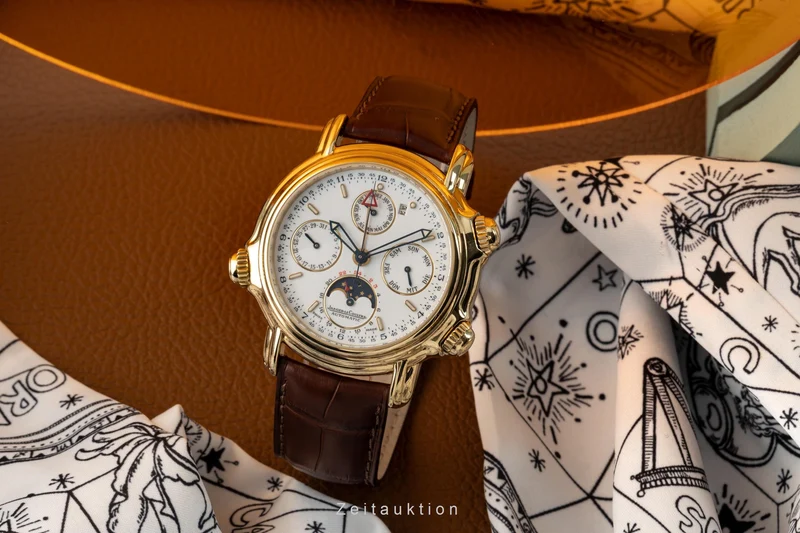 Jaeger LeCoultre Grand Réveil 18 ct gold automatic men's watch 180.1.99 LP: 42300EUR [2206557]