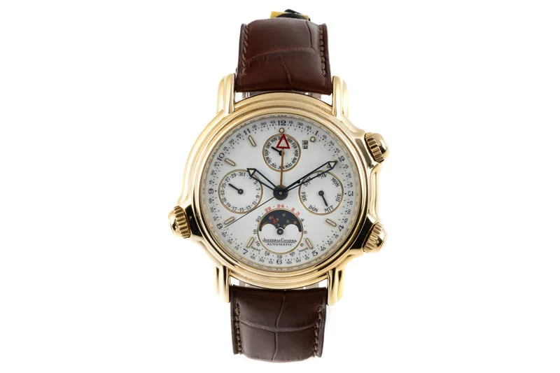 Jaeger LeCoultre Grand Réveil 18 ct gold automatic men's watch 180.1.99 LP: 42300EUR [2206557]