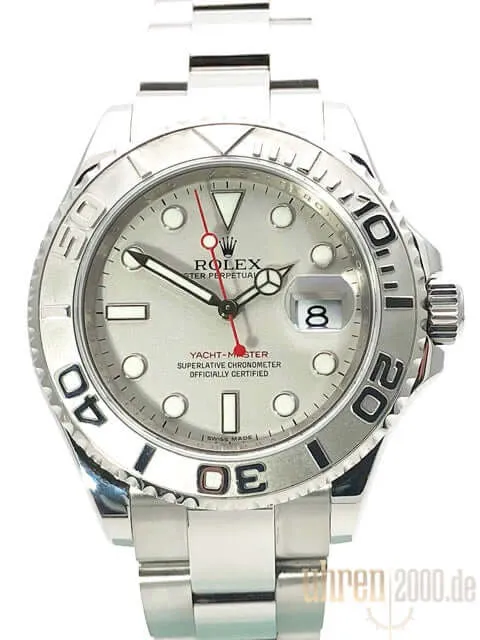 Rolex Yacht-Master 40 Edelstahl Platin 16622 aus 2011