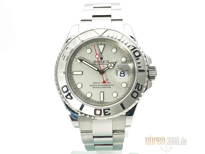 Rolex Yacht-Master 40 Edelstahl Platin 16622 aus 2011