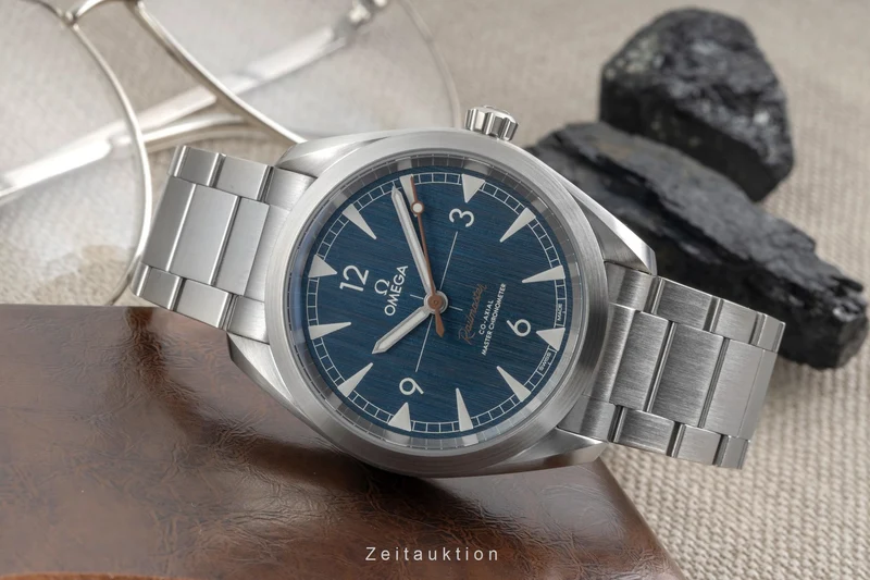 Omega Railmaster steel automatic men's watch 220.10.40.20.03.001 LP: 6000EUR [2604440]