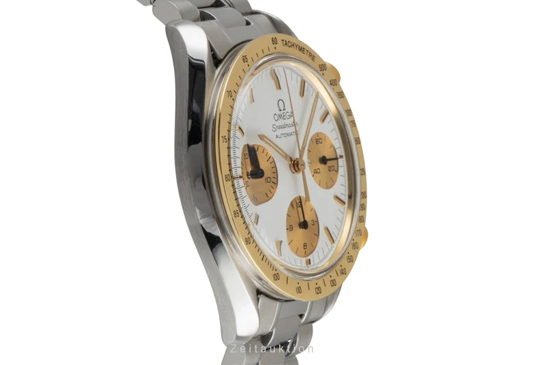Omega Speedmaster chronograph steel / gold automatic men's watch 175.0033 [2603790]