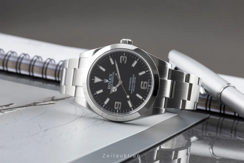 Rolex Explorer steel automatic men's watch 214270 [2604592]