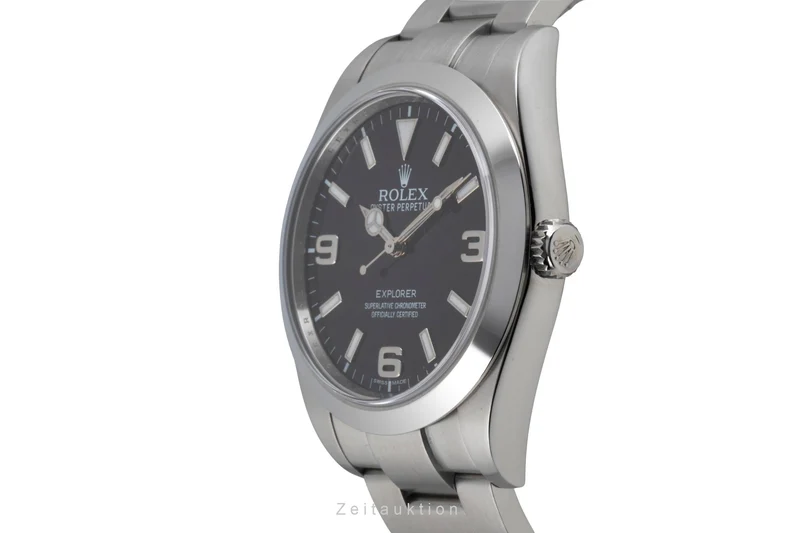 Rolex Explorer steel automatic men's watch 214270 [2604592]