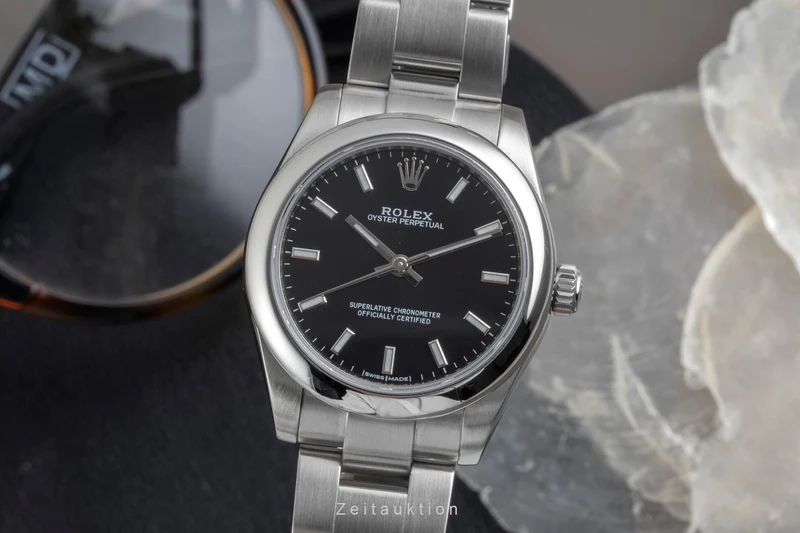 Rolex Oyster Perpetual steel automatic women's watch 177200 [2604525]