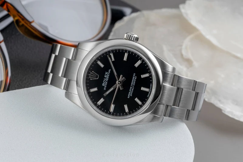 Rolex Oyster Perpetual steel automatic women's watch 177200 [2604525]