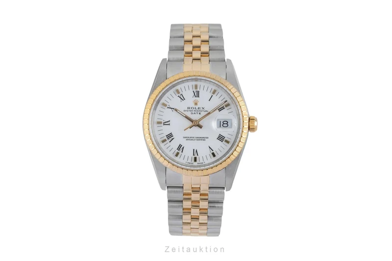 Rolex Date steel / gold automatic men's watch 15223 LP: 15350EUR [2604352]