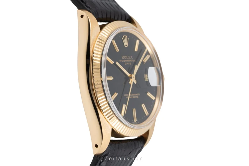 Rolex Date 18 ct gold automatic men's watch 1503 Vintage [2604569]