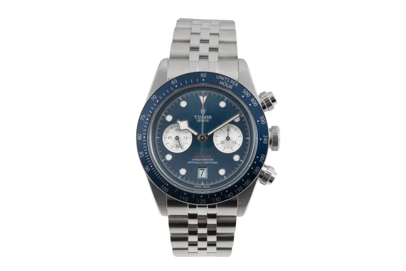 Tudor Black Bay chronograph steel automatic men's watch M79360B-0002 LP: 6350EUR [2604439]