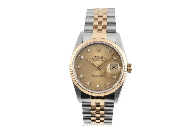 Rolex Datejust steel / gold automatic men's watch 16233 LP: 17350EUR [2604574]