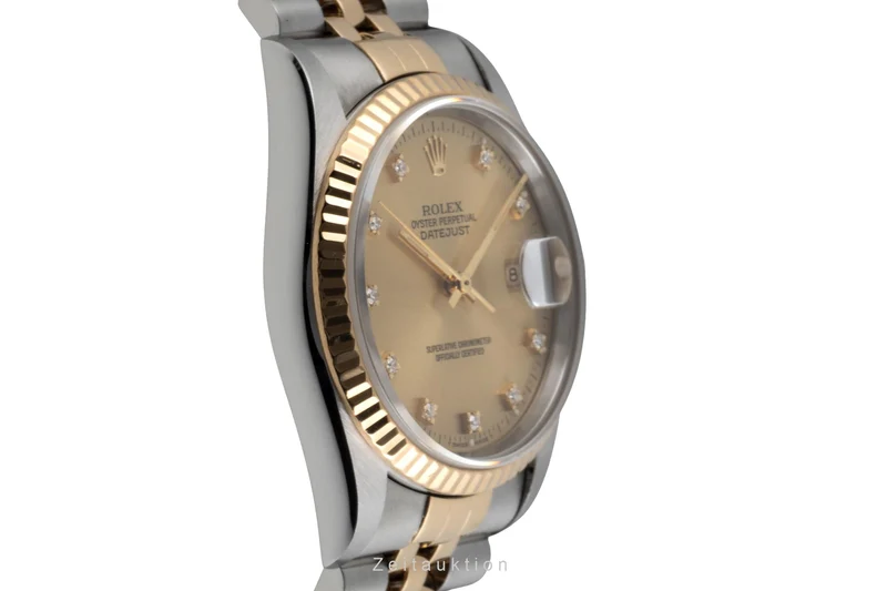 Rolex Datejust steel / gold automatic men's watch 16233 LP: 17350EUR [2604574]