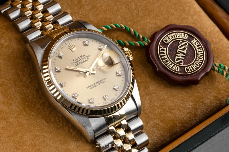 Rolex Datejust steel / gold automatic men's watch 16233 LP: 17350EUR [2604574]