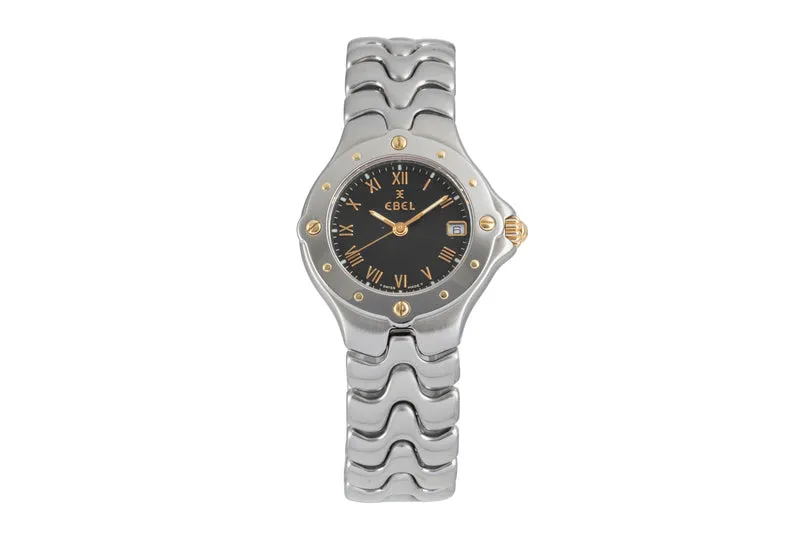 Ebel Sportwave steel / gold quartz women's watch E6087621 [2604452]
