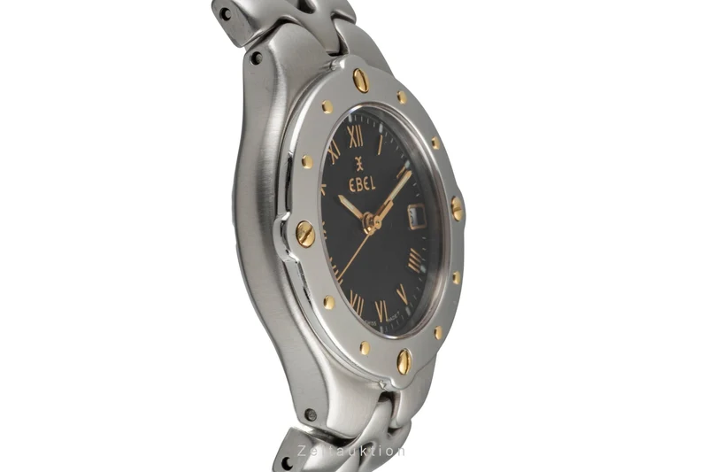 Ebel Sportwave steel / gold quartz women's watch E6087621 [2604452]