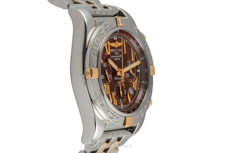 Breitling Chronomat chronograph steel / gold automatic men's watch IB0110-091 [2602375]