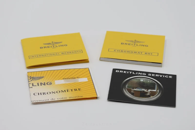 Breitling Chronomat chronograph steel / gold automatic men's watch IB0110-091 [2602375]