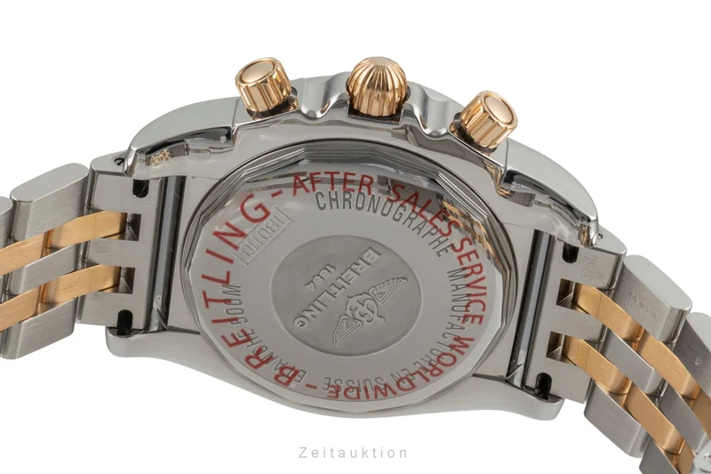 Breitling Chronomat chronograph steel / gold automatic men's watch IB0110-091 [2602375]