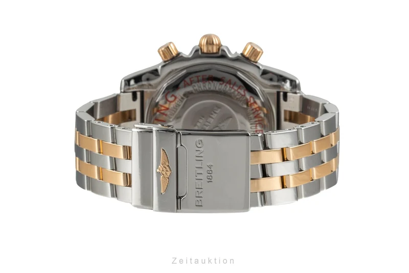 Breitling Chronomat chronograph steel / gold automatic men's watch IB0110-091 [2602375]