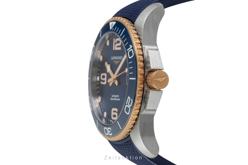 Longines Hydro Conquest steel automatic men's watch L3.781.3.98.9 LP: 2200EUR [2604503]