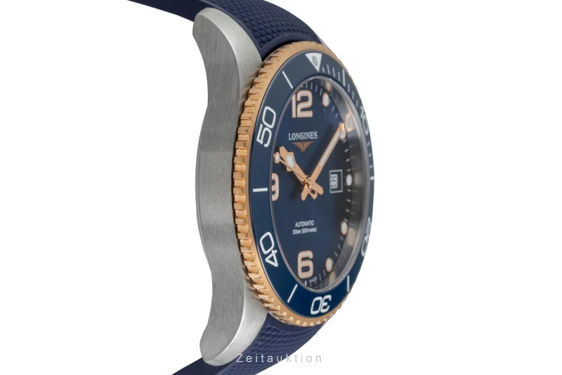 Longines Hydro Conquest steel automatic men's watch L3.781.3.98.9 LP: 2200EUR [2604503]