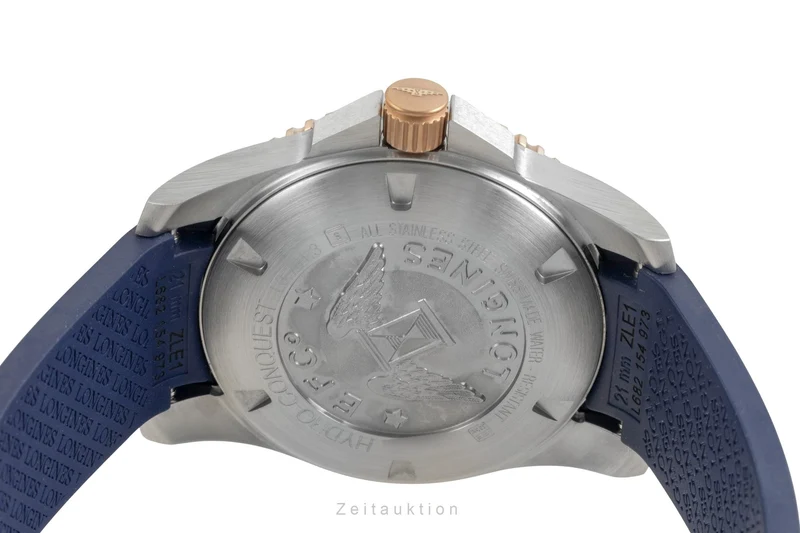 Longines Hydro Conquest steel automatic men's watch L3.781.3.98.9 LP: 2200EUR [2604503]