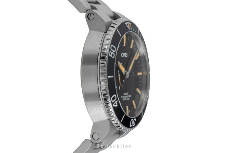 Oris Aquis Date steel automatic men's watch 01 743 7733 4159-07 8 24 05PEB LP: 2600EUR [2604077]