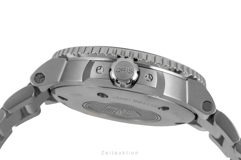 Oris Aquis Date steel automatic men's watch 01 743 7733 4159-07 8 24 05PEB LP: 2600EUR [2604077]