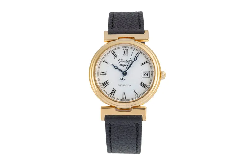 Glashütte Spezimat gilt-brass automatic men's watch [2604021]