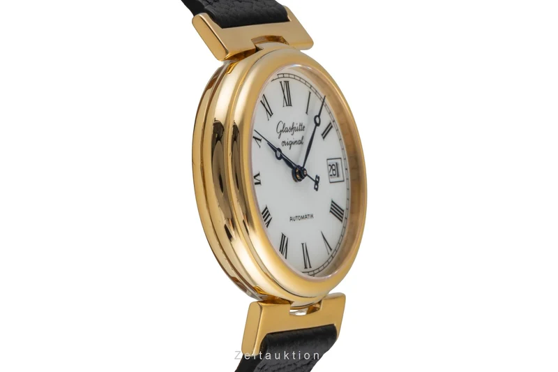 Glashütte Spezimat gilt-brass automatic men's watch [2604021]