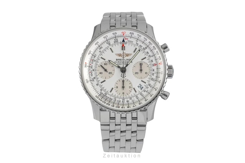 Breitling Navitimer chronograph steel automatic men's watch A23322 A232G32NP LP: 9850EUR [2507549]