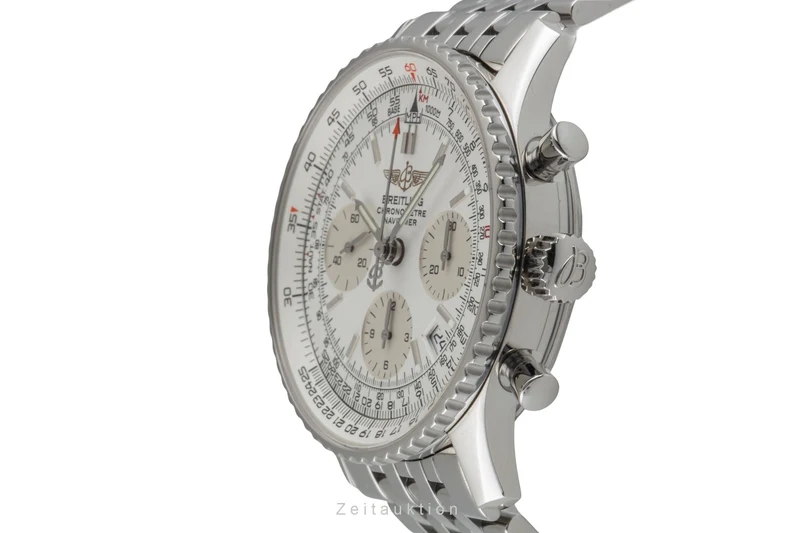 Breitling Navitimer chronograph steel automatic men's watch A23322 A232G32NP LP: 9850EUR [2507549]