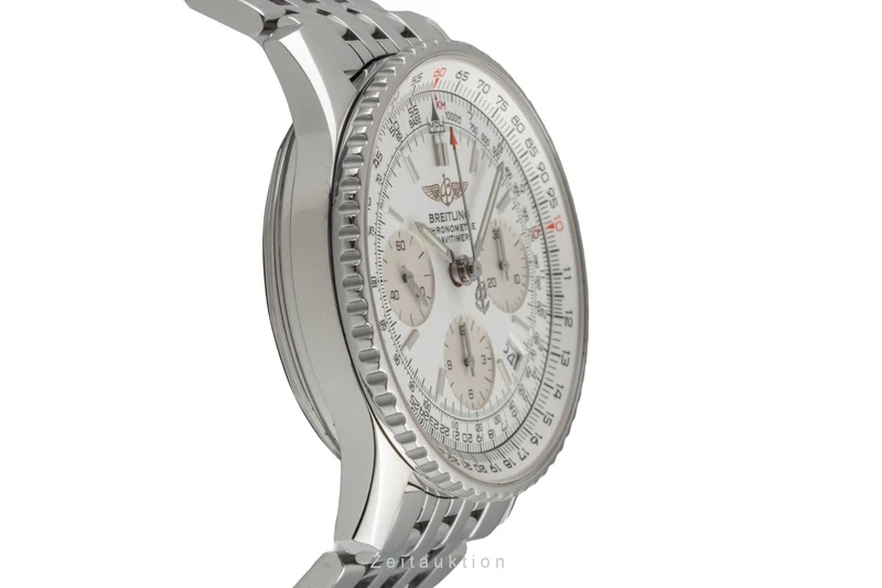 Breitling Navitimer chronograph steel automatic men's watch A23322 A232G32NP LP: 9850EUR [2507549]