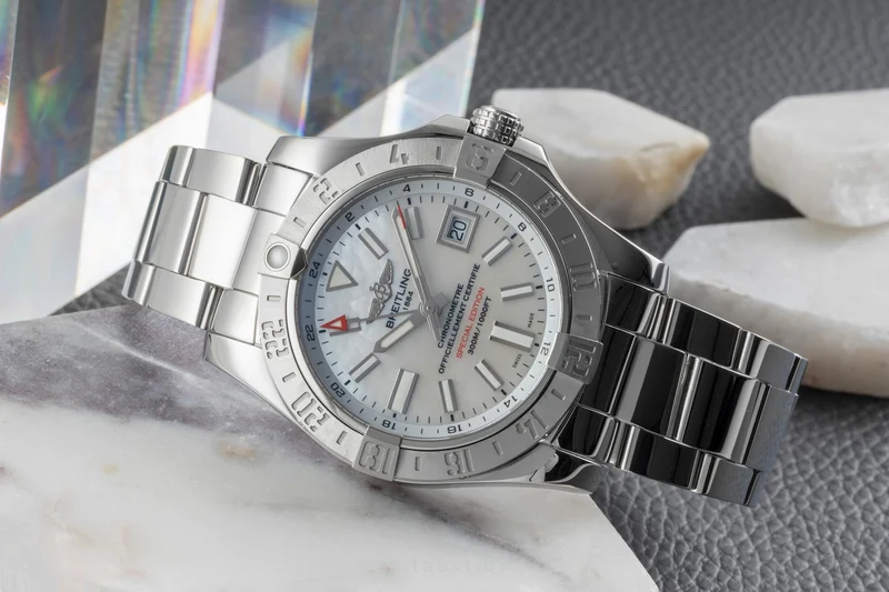 Breitling Avenger II GMT steel automatic men's watch A3239011/A809 LP: 5950EUR [2604178]
