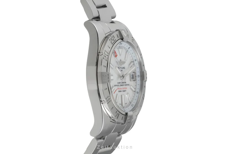 Breitling Avenger II GMT steel automatic men's watch A3239011/A809 LP: 5950EUR [2604178]