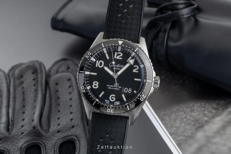 Glashütte SeaQ steel automatic men's watch 1-36-13-01-80-33 LP: 12700EUR [2604496]