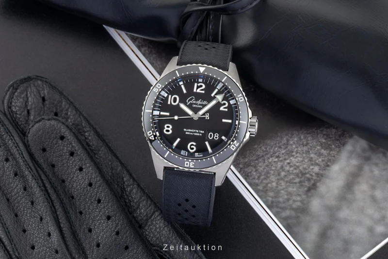 Glashütte SeaQ steel automatic men's watch 1-36-13-01-80-33 LP: 12700EUR [2604496]