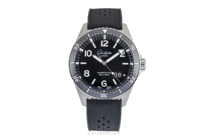 Glashütte SeaQ steel automatic men's watch 1-36-13-01-80-33 LP: 12700EUR [2604496]