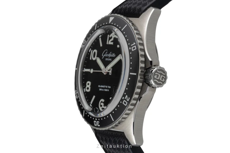 Glashütte SeaQ steel automatic men's watch 1-36-13-01-80-33 LP: 12700EUR [2604496]