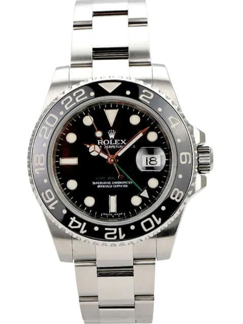 Rolex GMT-Master II Edelstahl 116710LN