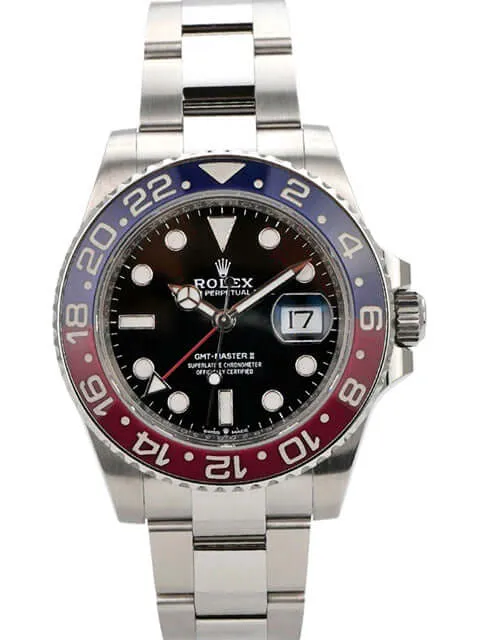 Rolex GMT-Master II Edelstahl 126710BLRO Oyster-Band