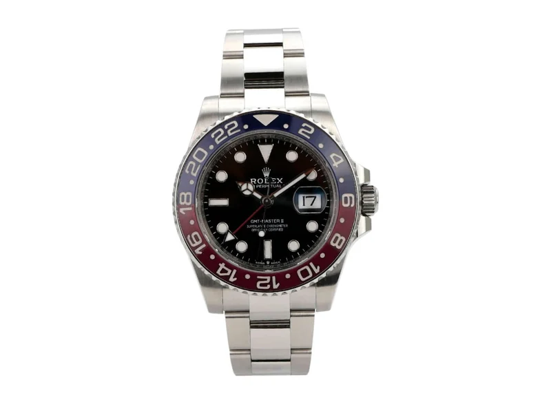 Rolex GMT-Master II Edelstahl 126710BLRO Oyster-Band