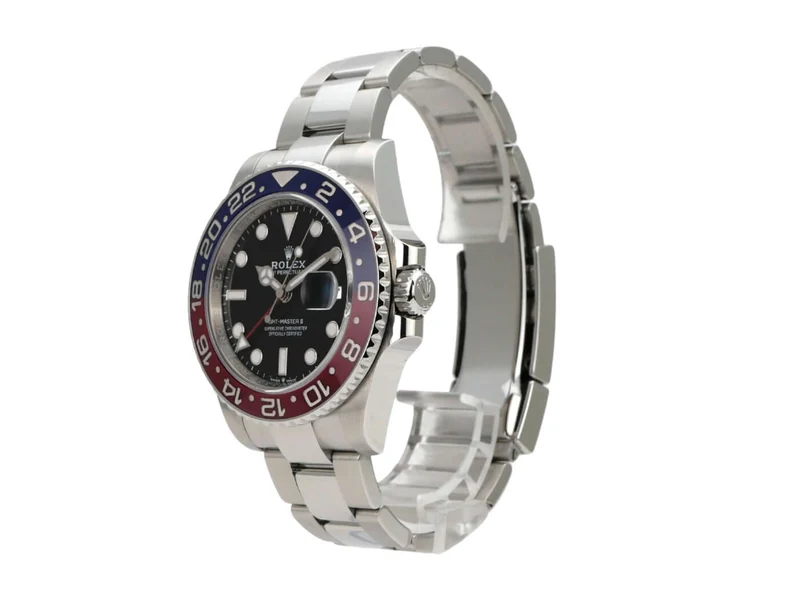Rolex GMT-Master II Edelstahl 126710BLRO Oyster-Band