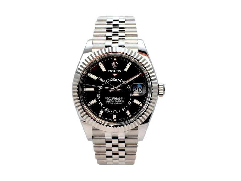 Rolex Sky-Dweller 326934 Schwarz Jubile-Band