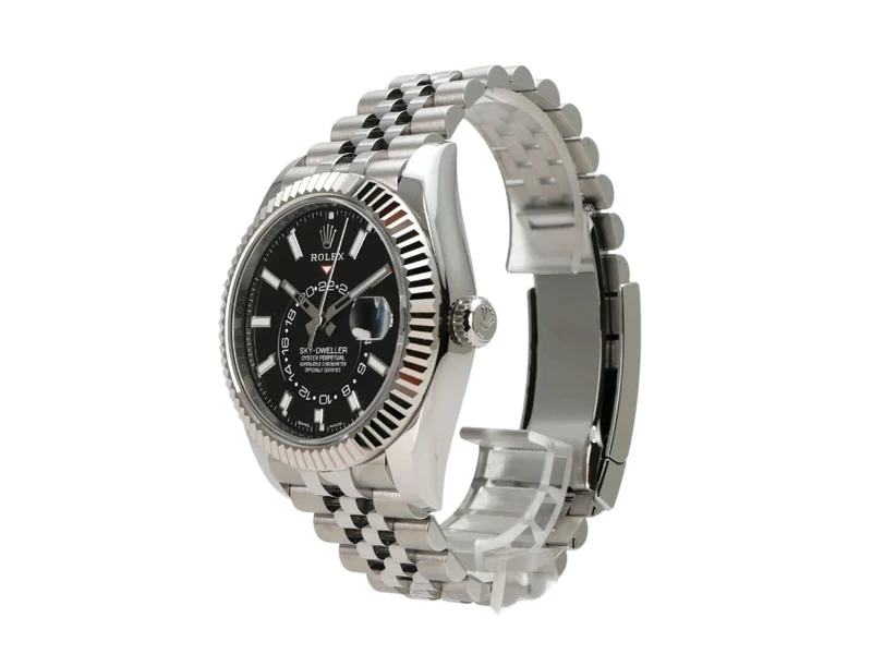 Rolex Sky-Dweller 326934 Schwarz Jubile-Band