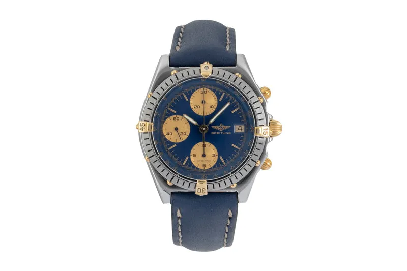 Breitling Chronomat chronograph gilt / steel automatic men's watch 81.950, B13047 [2604318]