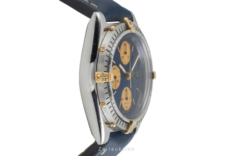 Breitling Chronomat chronograph gilt / steel automatic men's watch 81.950, B13047 [2604318]